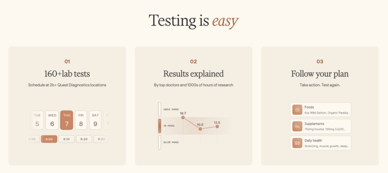 Function health home page