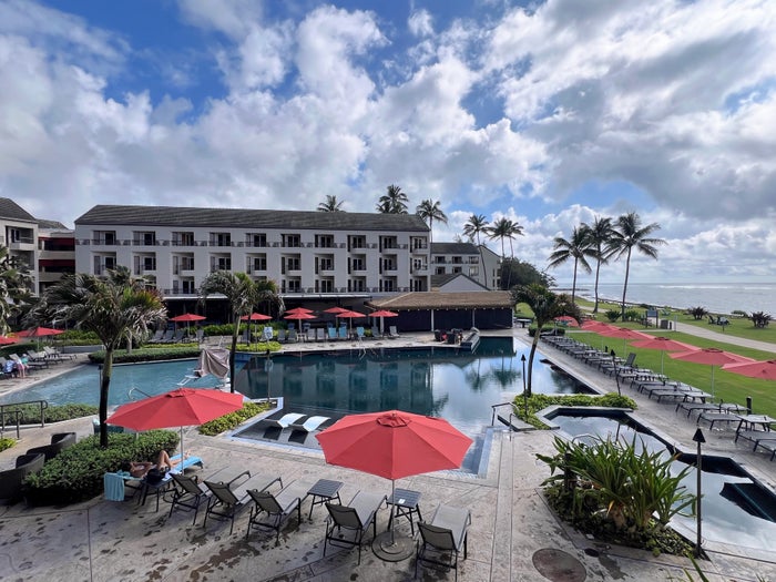 Sheraton Kauai Coconut Beach Resort pools and hot tub
