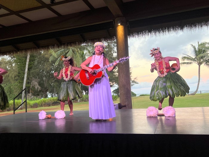 Sheraton Kauai Coconut Beach luau