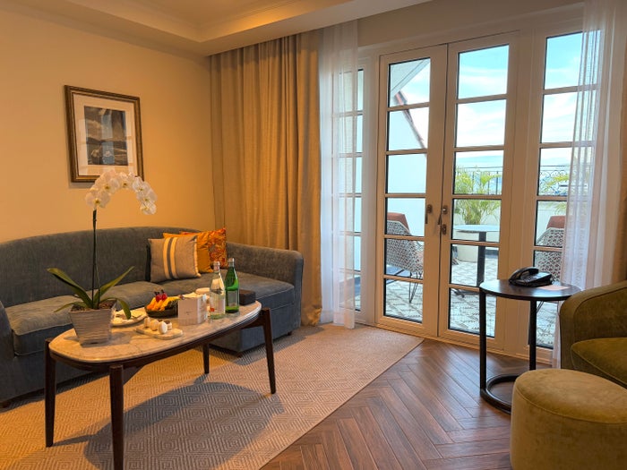Sofitel Legend Casco Viejo Panama City suite living area