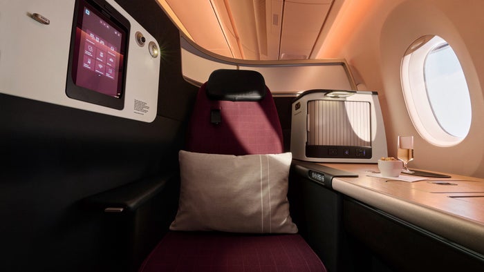 Swiss Senses Business Class Seat