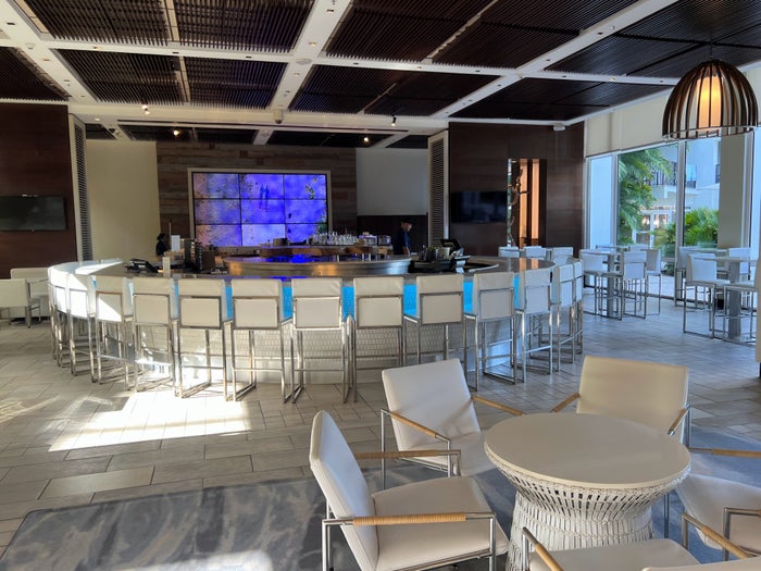 Lobby bar at Aruba Marriott Resort The Lobby Sushi Bar at Aruba Marriott Resort