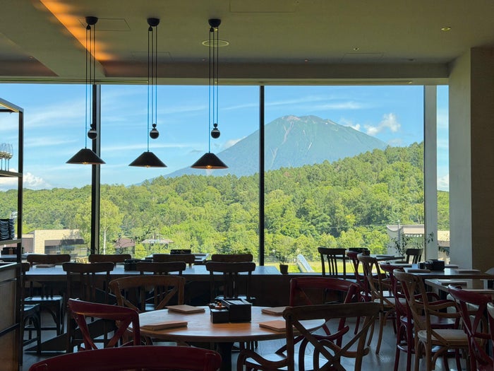 View from Olivio restaurant at Park Hyatt Niseko Hanazono