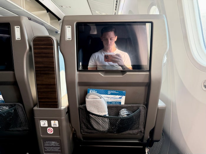 ANA Boeing 787 10 domestic Premium IFE