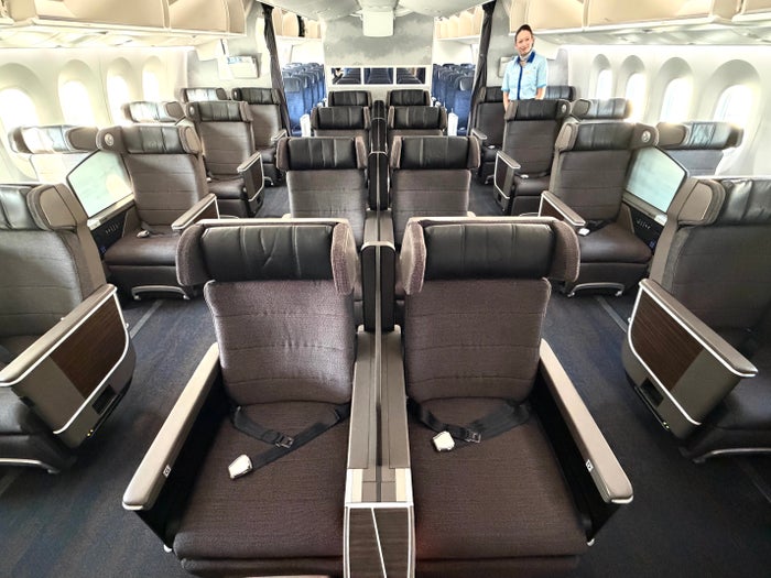 ANA Boeing 787 10 domestic Premium cabin