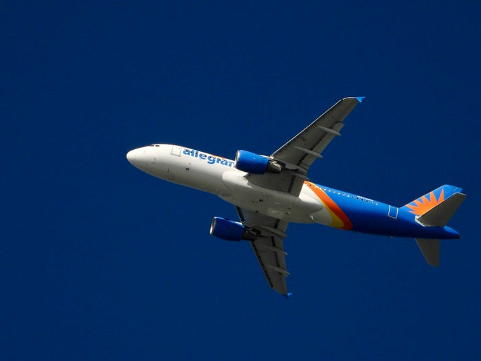 Allegiant Air In Flight