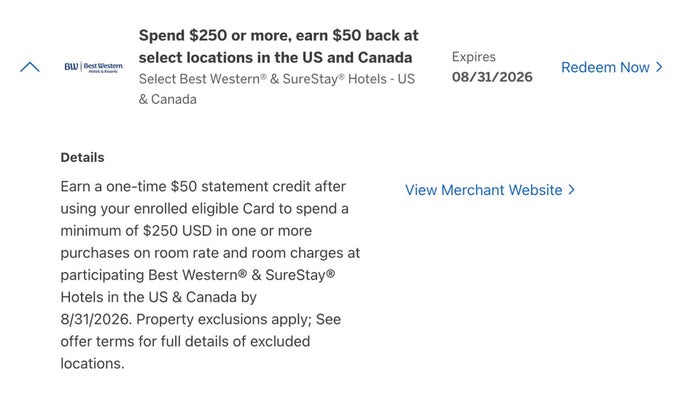 Amex Offer Best Western Amex Offer Best Western