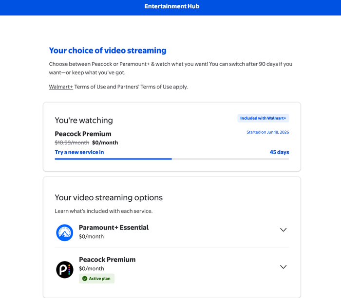 Amex Platinum Walmart Plus Streaming Amex Platinum Walmart Plus Streaming