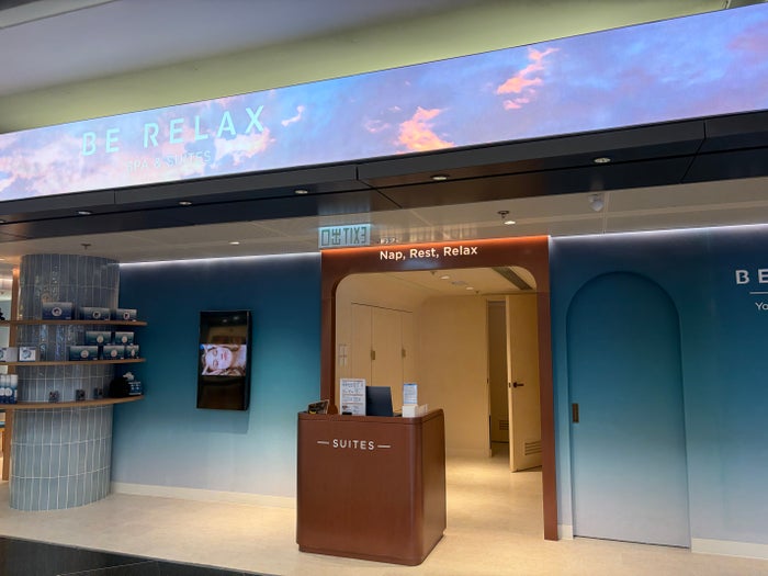 Be Relax Suites in the Hong Kong Airport Be Relax Suites in the Hong Kong Airport