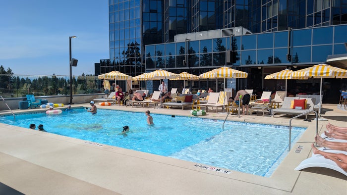 Caesars Republic Lake Tahoe amenities High Dive pool