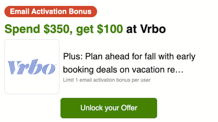 Capital One Shopping Vrbo Offer Sep 2026