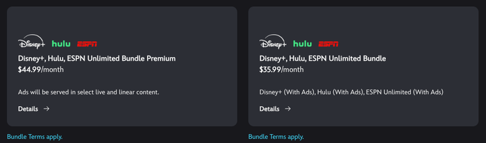 Disney Bundle Unlimited Options Disney Bundle Unlimited Options