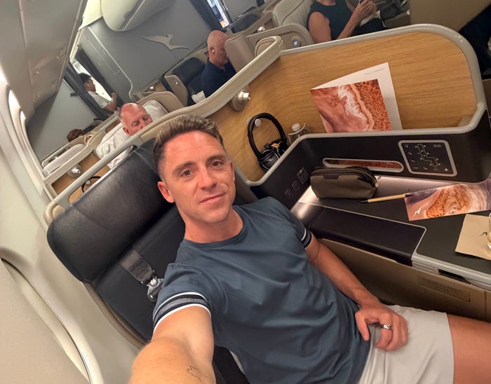 Flying Qantas business class on Airbus A330