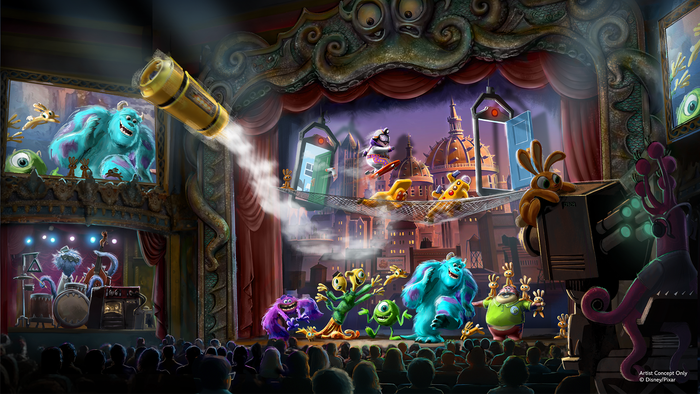 Glob Theater Monstropolis D23
