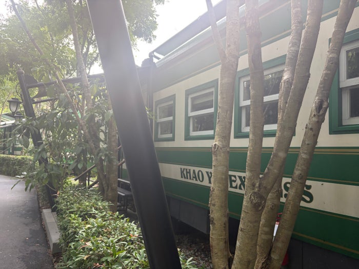 Heritage Railcar entrance InterContinental Khao Yai