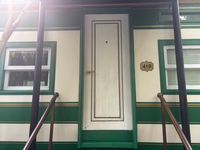 Heritage Railcar front door InterContinental Khao Yai