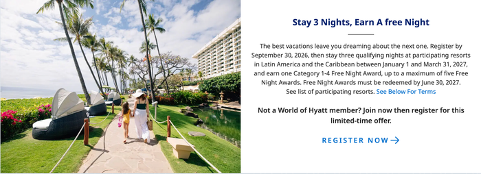 Hyatt LatAm free night promo Hyatt LatAm free night promo