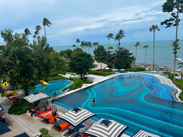 Hyatt Regency Koh Samui pools and views