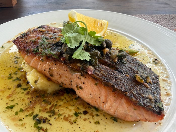 Hyatt Regency Koh Samui salmon
