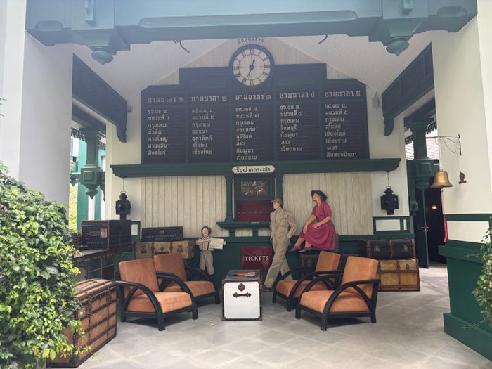 InterContinental Khao Yai train board