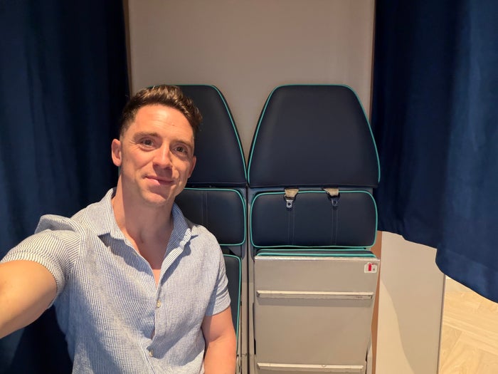 JetBlue Boston BlueHouse airplane seats