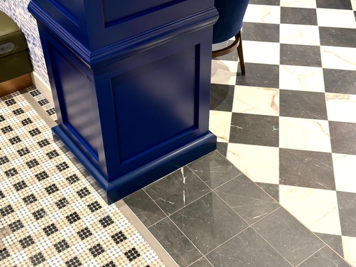 JetBlue Boston BlueHouse flooring