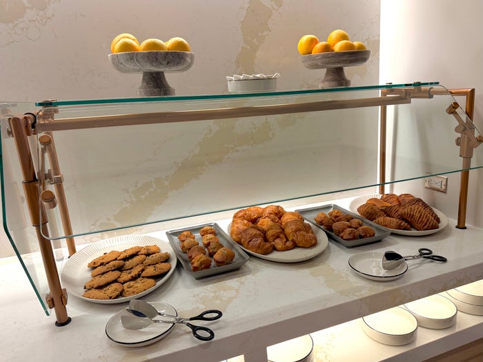 JetBlue Boston BlueHouse pastries