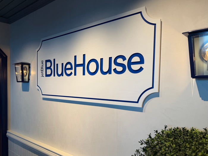 JetBlue Boston BlueHouse sign