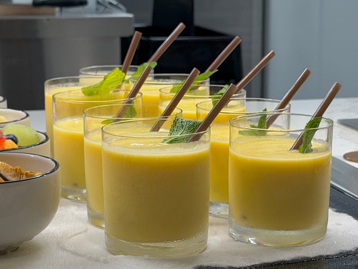 JetBlue Boston BlueHouse smoothie