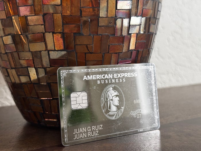 Juan Ruiz Amex Business Platinum Mirror Design