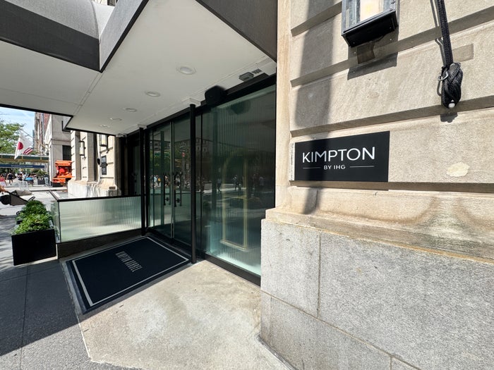 Kimpton Ashbel NYC Front sign daytime