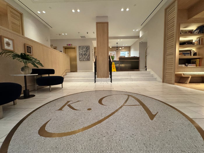 Kimpton Ashbel NYC K.A. initials