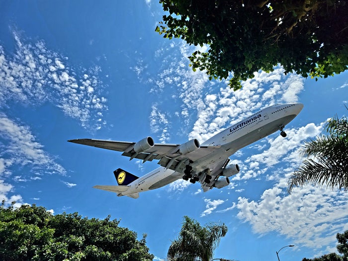 Lufthansa Plane Spot LAX