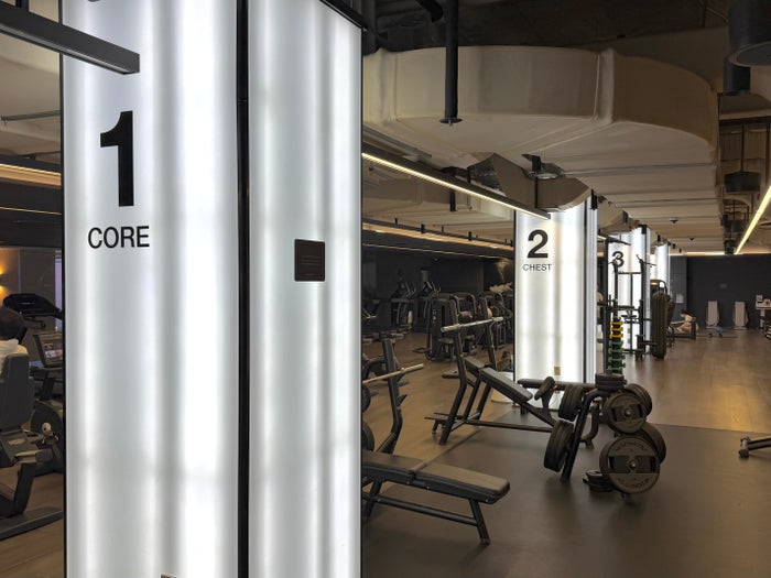 Mondrian Seoul Itaewan gym core and chest
