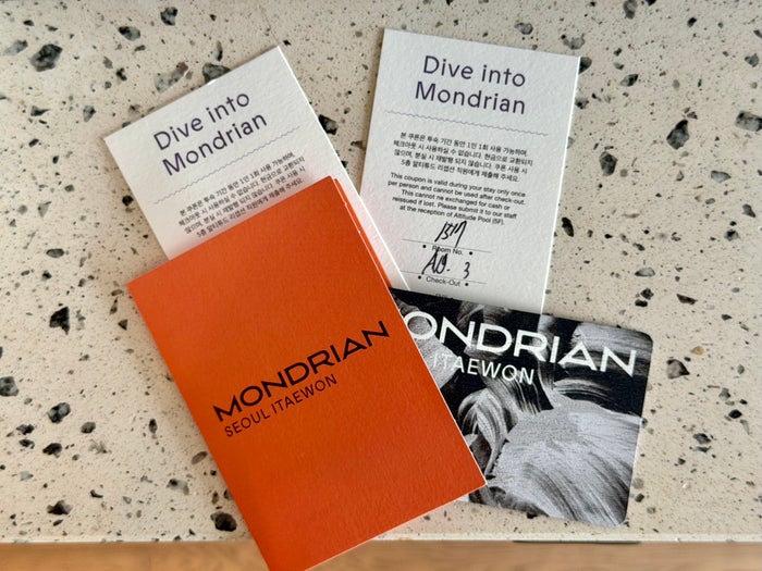 Mondrian Seoul Itaewan pool access voucher Mondrian Seoul Itaewan pool access voucher
