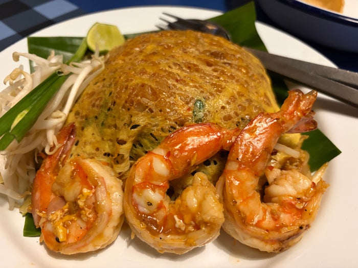 Pad Thai shrimp InterContinental Khao Yai