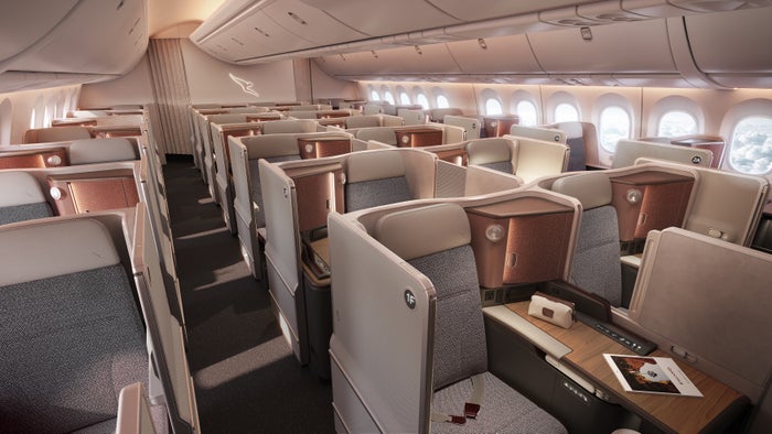 Qantas 787 cabin overview Qantas 787 cabin overview