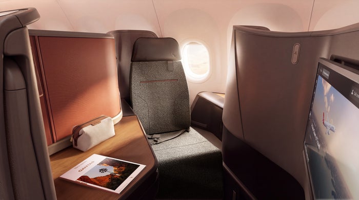 Qantas A321XLR Business Class Qantas A321XLR Business Class