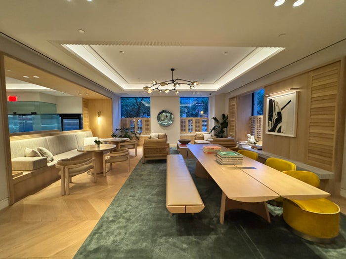 Quiet Lobby seating area