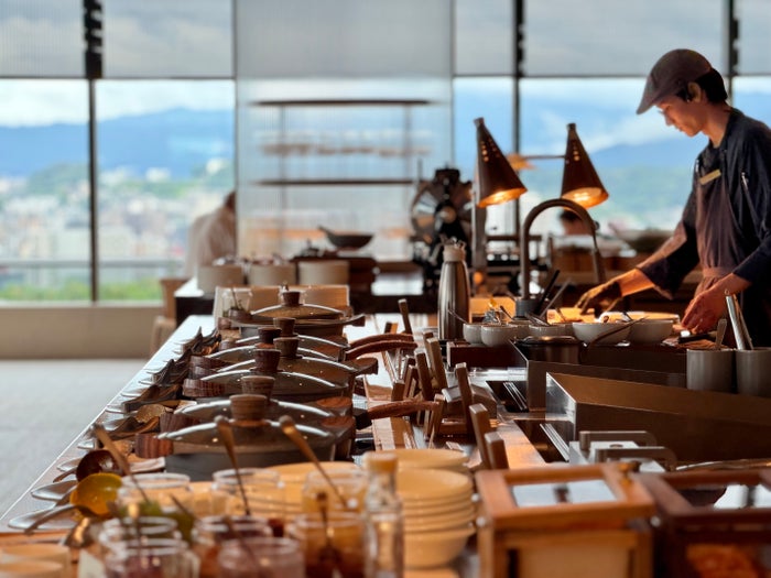 Ritz Carlton Fukuoka Viridis breakfast chef