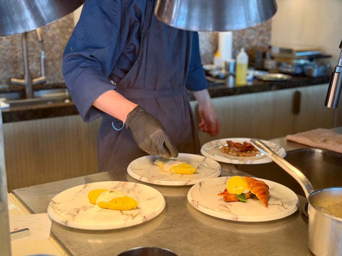 Ritz Carlton Fukuoka Viridis breakfast eggs