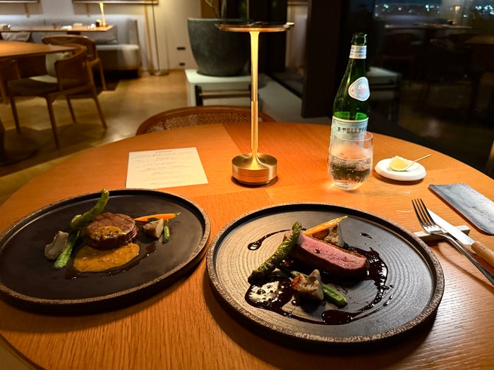 Ritz Carlton Fukuoka Viridis main course