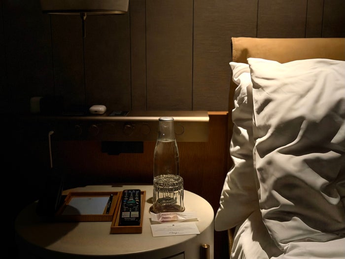 Ritz Carlton Fukuoka room bedside turndown