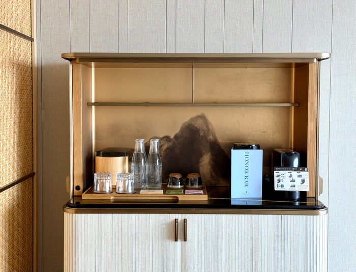 Ritz Carlton Fukuoka room mini bar