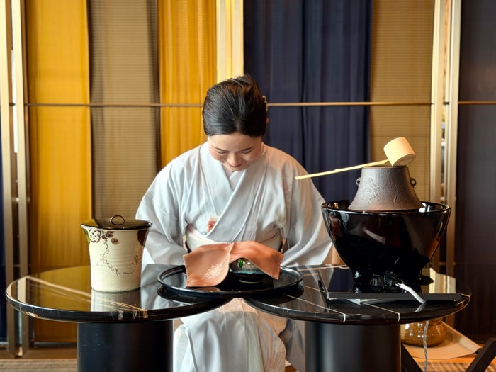 Ritz Carlton Fukuoka tea ceremony Ritz Carlton Fukuoka tea ceremony