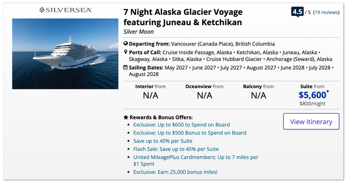 Silversea United Cruises