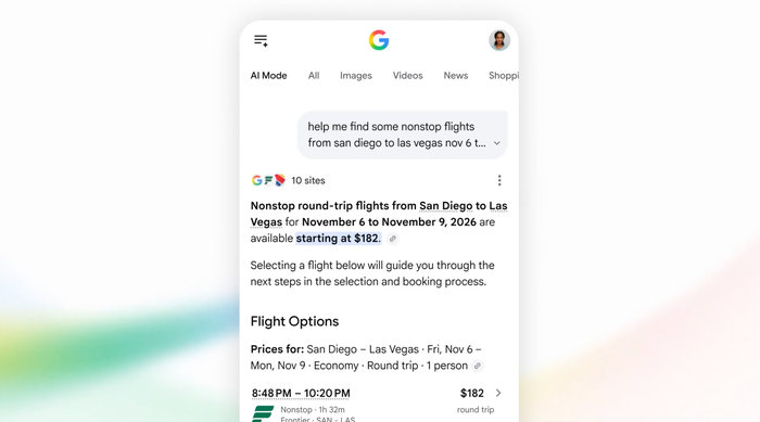 Google Flights AI Mode Price Tracking