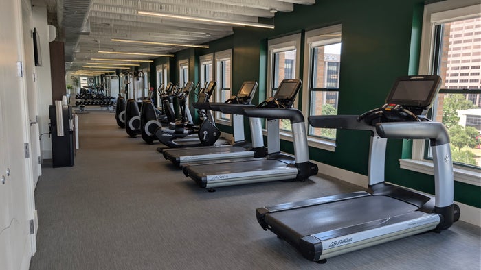 St. Anthony Hotel San Antonio amenities fitness center cardio