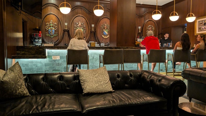 St. Anthony Hotel San Antonio food and beverages St. Anthony Club bar