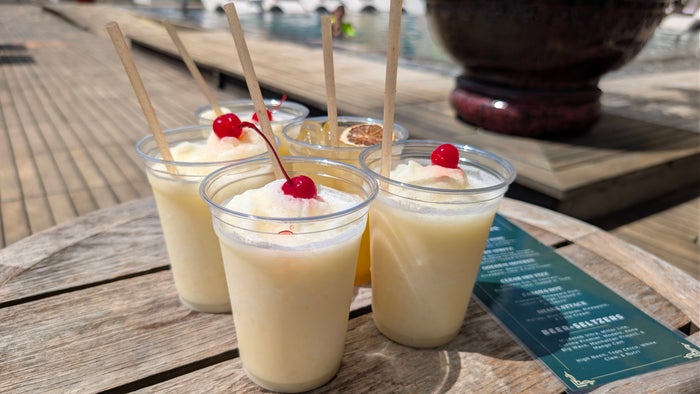 St. Anthony Hotel San Antonio food and beverages room poolside drinks